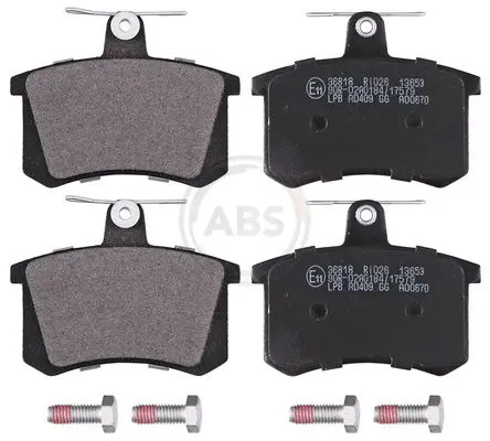 ABS 36818 Тормозные колодки ABS