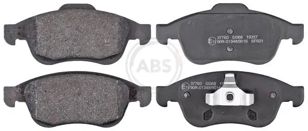 ABS 37760 Комплект колодок для дисковых