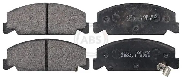 ABS 36669 Комплект тормозных колодок