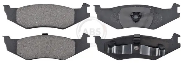 ABS 38759 Комплект тормозных колодок