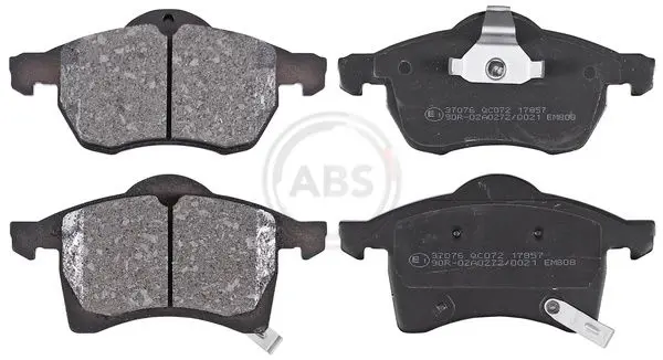 ABS 37076 комплект колодок для дисковых