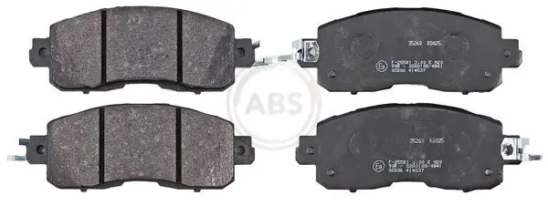  ABS Комплект тормозных колодок,