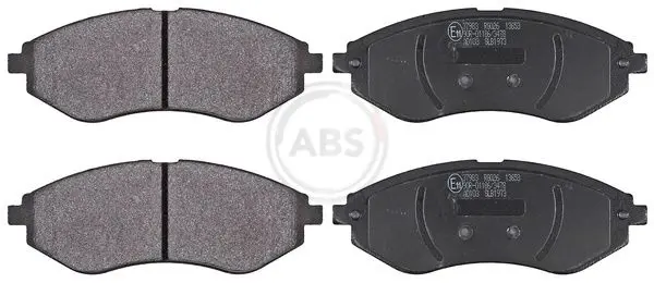 ABS 37983 Комплект дисковых тормозных