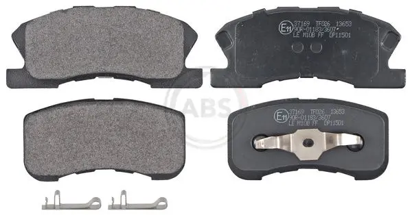 ABS 37169 Колодки тормозные DAIHATSU