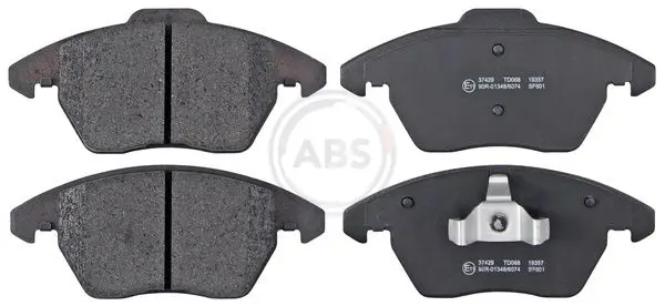 ABS 37429 Комплект дисковых тормозных