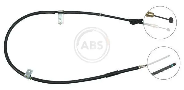 ABS K14057 K14057, Трос тормоза ручного