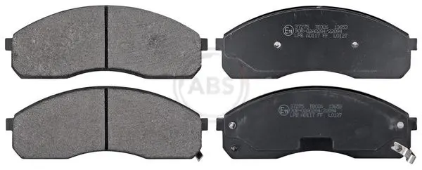ABS 37275 Колодки тормозные дисковые