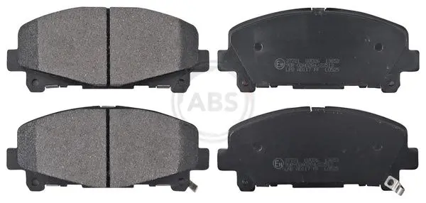 ABS 37721 комплект колодок для дисковых