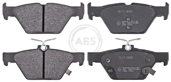 ABS 35119 Комплект дисковых тормозных