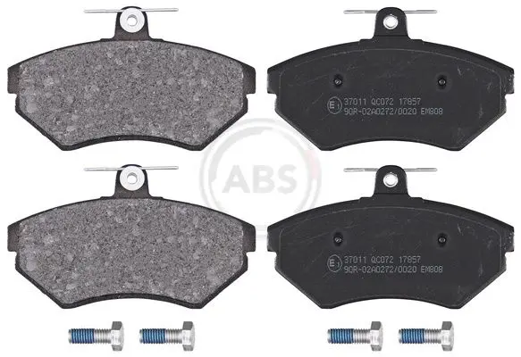 ABS 37011 Комплект тормозных колодок