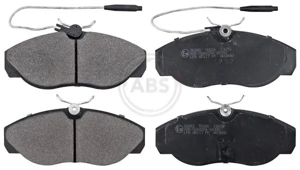 ABS 36883 Комплект тормозных колодок