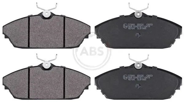 ABS 37889 комплект колодок для дисковых