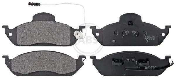 Abs 37198 Колодки тормозные комплект