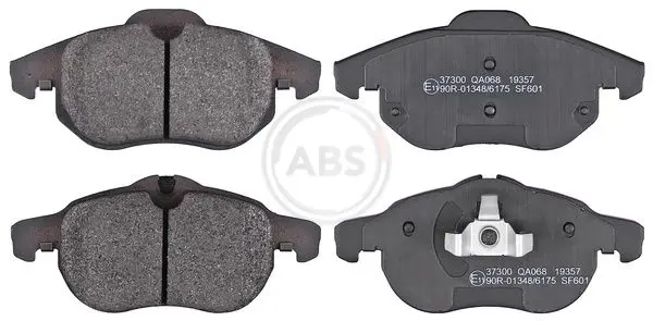 ABS 37300 Комплект тормозных колодок