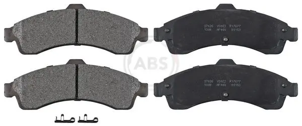 ABS 37626 Комплект тормозных колодок