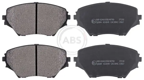 ABS 37230 Комплект тормозных колодок