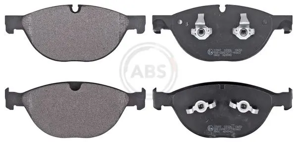 ABS 37807 Комплект тормозных колодок,