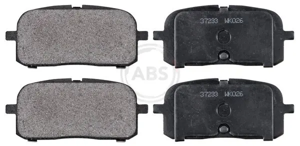 ABS 37233 Комплект тормозных колодок