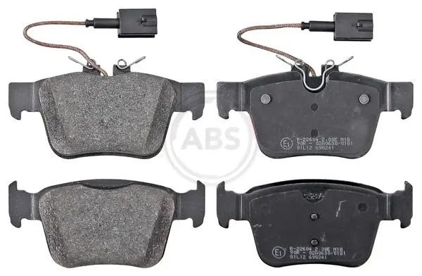 ABS 35177 Колодки тормозные комплект