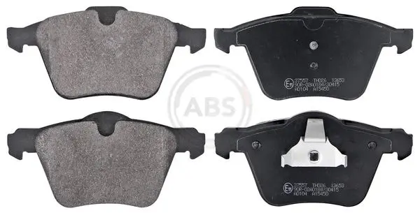 ABS 37557 Комплект тормозных колодок