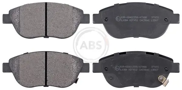 ABS 37970 Комплект дисковых тормозных