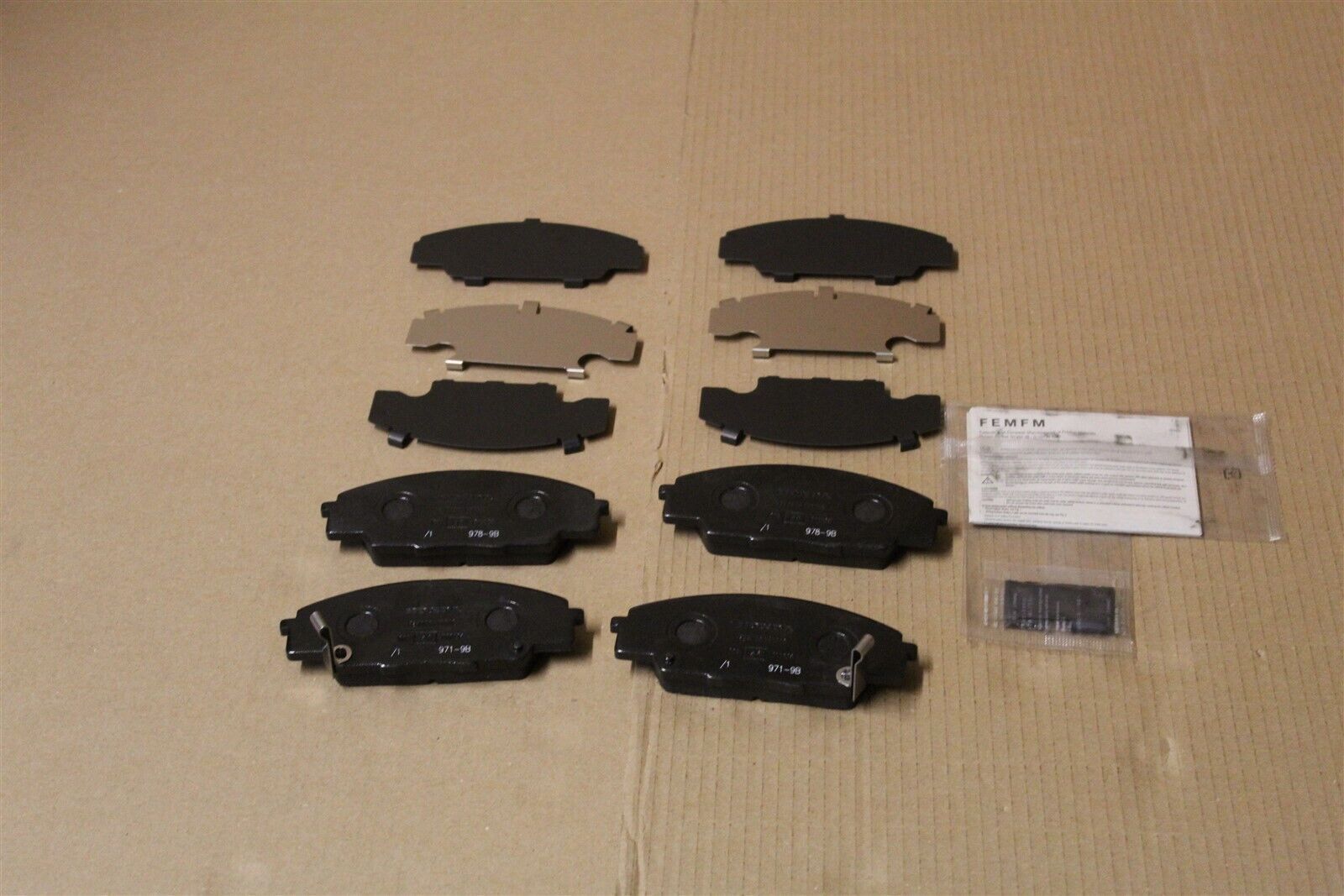 Honda 45022SMTE50 Колодки тормозные передние
