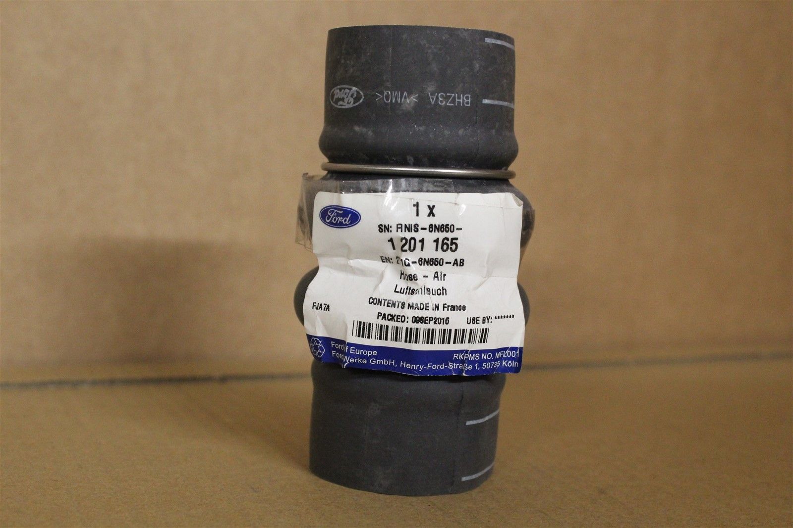 FORD 1201165 Патрубок (гофра) интеркулера
