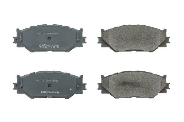 BPTO1033 Колодки тормозные дисковые