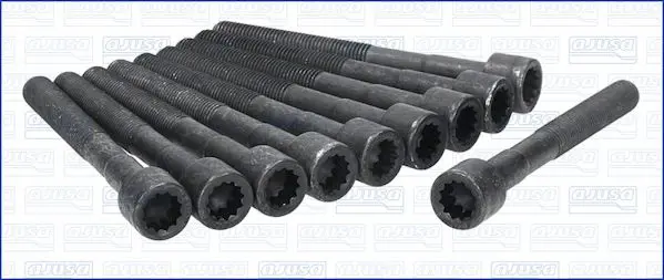 Ajusa 81013300 КОМПЛЕКТ БОЛТОВ ГБЦ