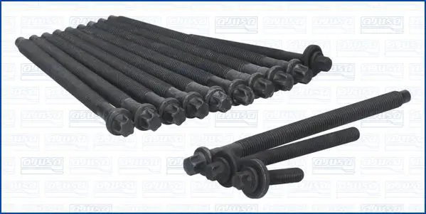 Ajusa 81044100 Комплект болтов ГБЦ