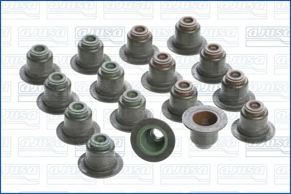 Ajusa 57023100 Колпачки маслосъемные ГРМ