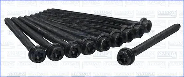 Ajusa 81017400 Болт ГБЦ, комплект