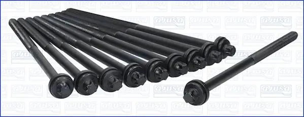 AJUSA 81019100 Комплект болтов ГБЦ