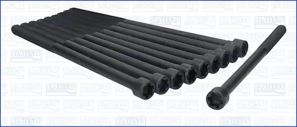 AJUSA 81020300 Комплект болтов ГБЦ
