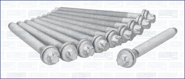AJUSA 81028600 Комплект болтов ГБЦ