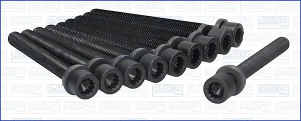 Ajusa 81012100 Комплект болтов ГБЦ