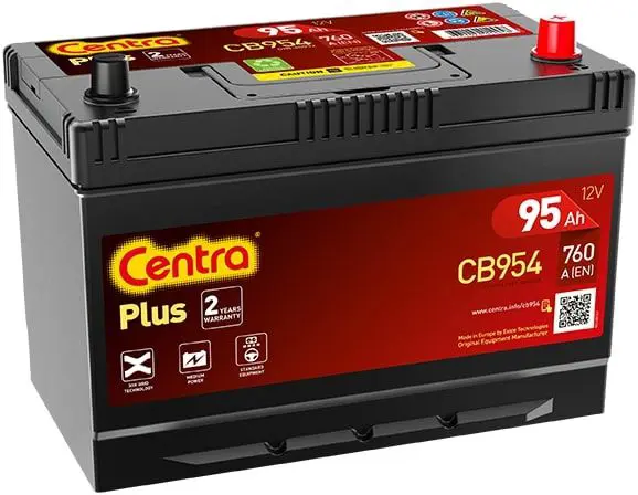 CENTRA CB954 Стартерная аккумуляторная