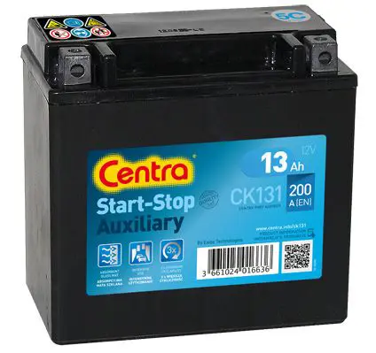 CENTRA CK131 Стартерная аккумуляторная