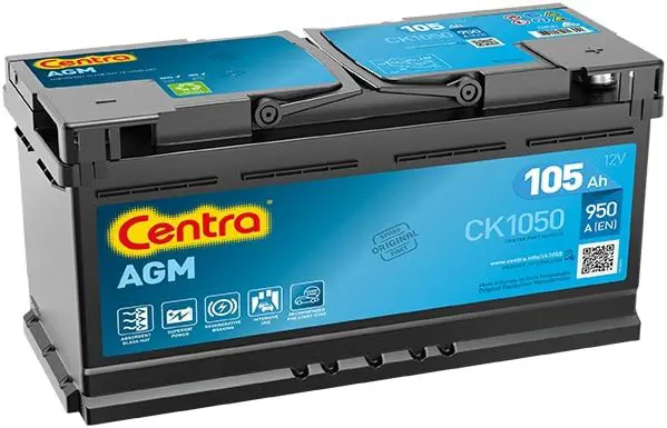 CENTRA CK1050 Стартерная аккумуляторная