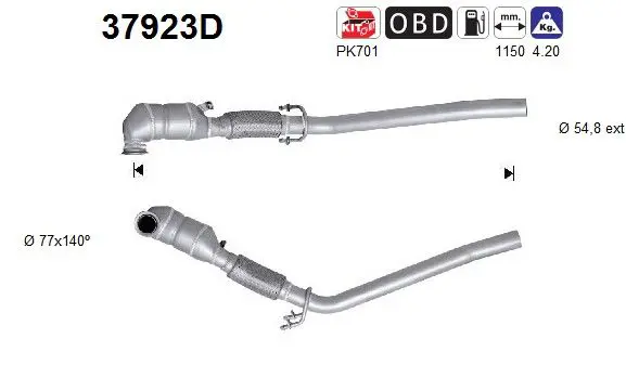 AS 37923D Катализатор
