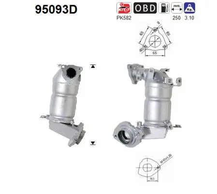 95093D Катализатор