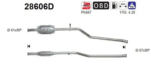 AS 28606D Катализатор