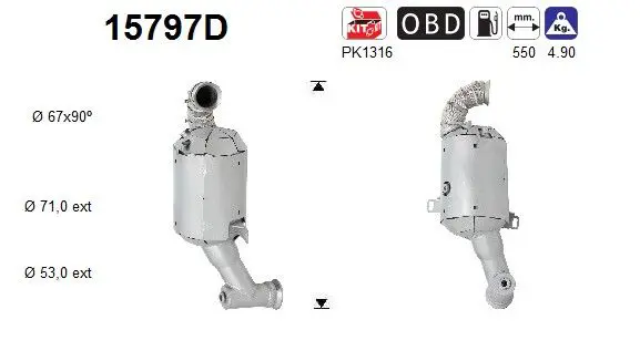 15797D Катализатор