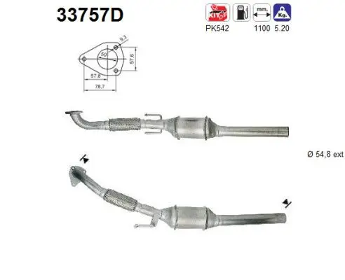 AS 33757D Катализатор
