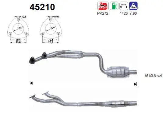AS 45210 Катализатор