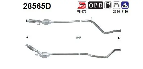 AS 28565D Катализатор