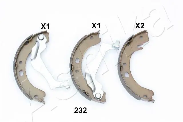 Ashika 5502232 Колодки ручного тормоза к-кт