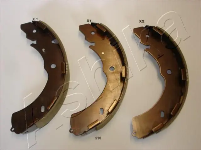 Ashika 5505510 Комлект тормозных накладок