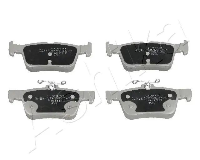 ASHIKA 51000303 Колодки тормозные задние