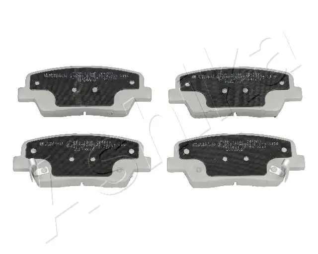 Ashika 510KK11 Колодки тормозные задние